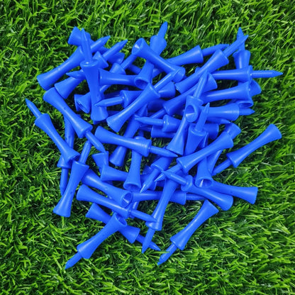 50-Piece Professional 59mm Golf Tees - Premium Golf Practice Accessories and Plastic Ball Holders